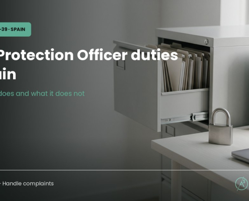 Data Protection Officer duties in Spain under the GDPR