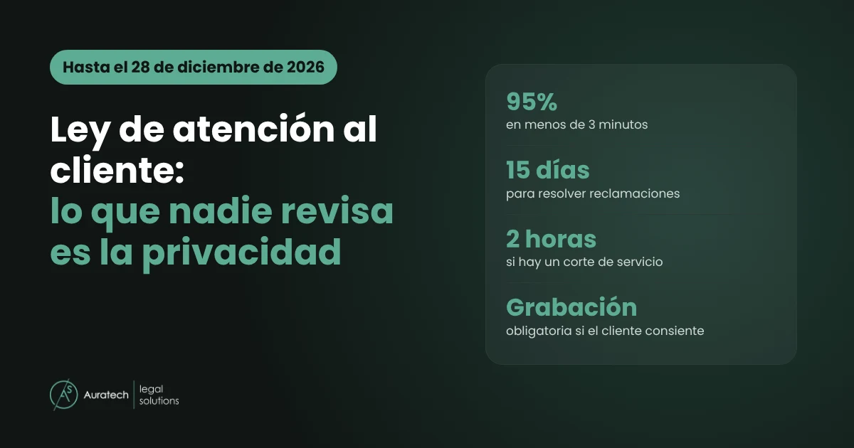 Ley de atención al cliente